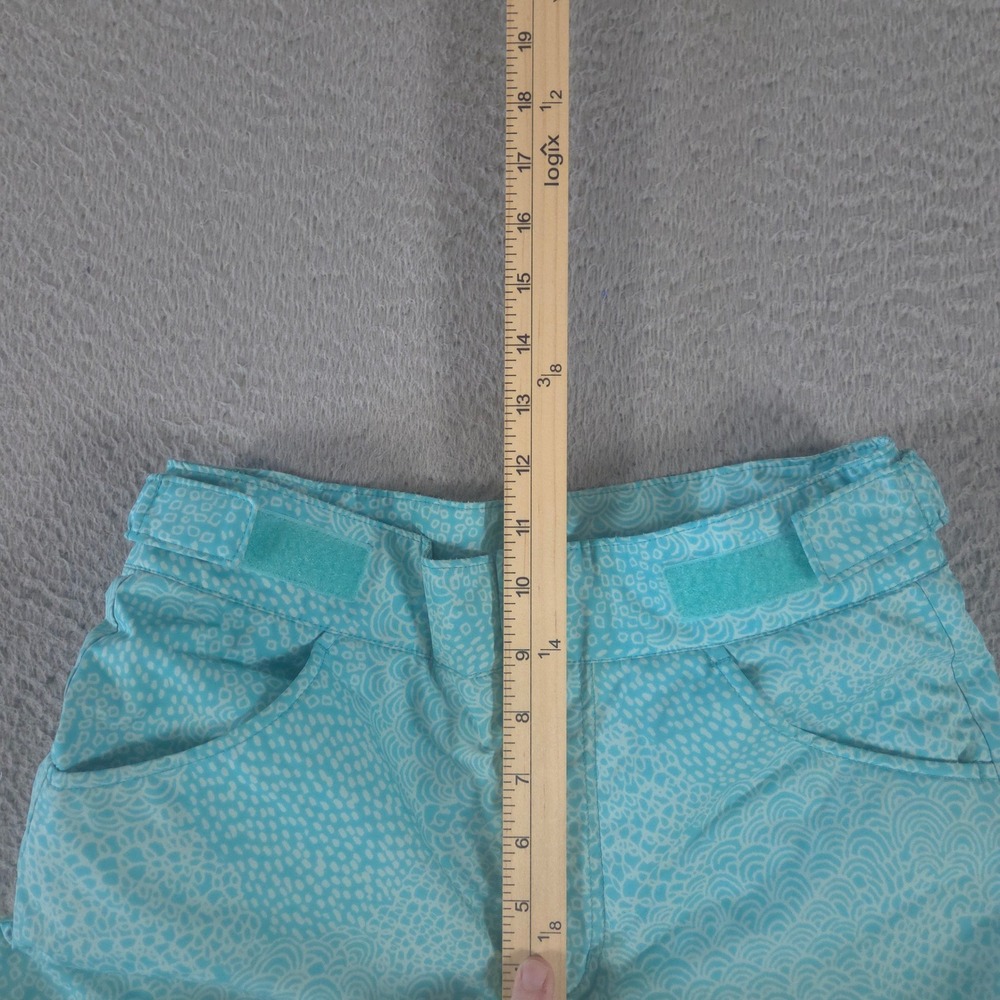 Columbia Pants Kids M 10/12 Blue Starchaser Peak III‎ Pattern Straight Leg Snow - Picture 4 of 12